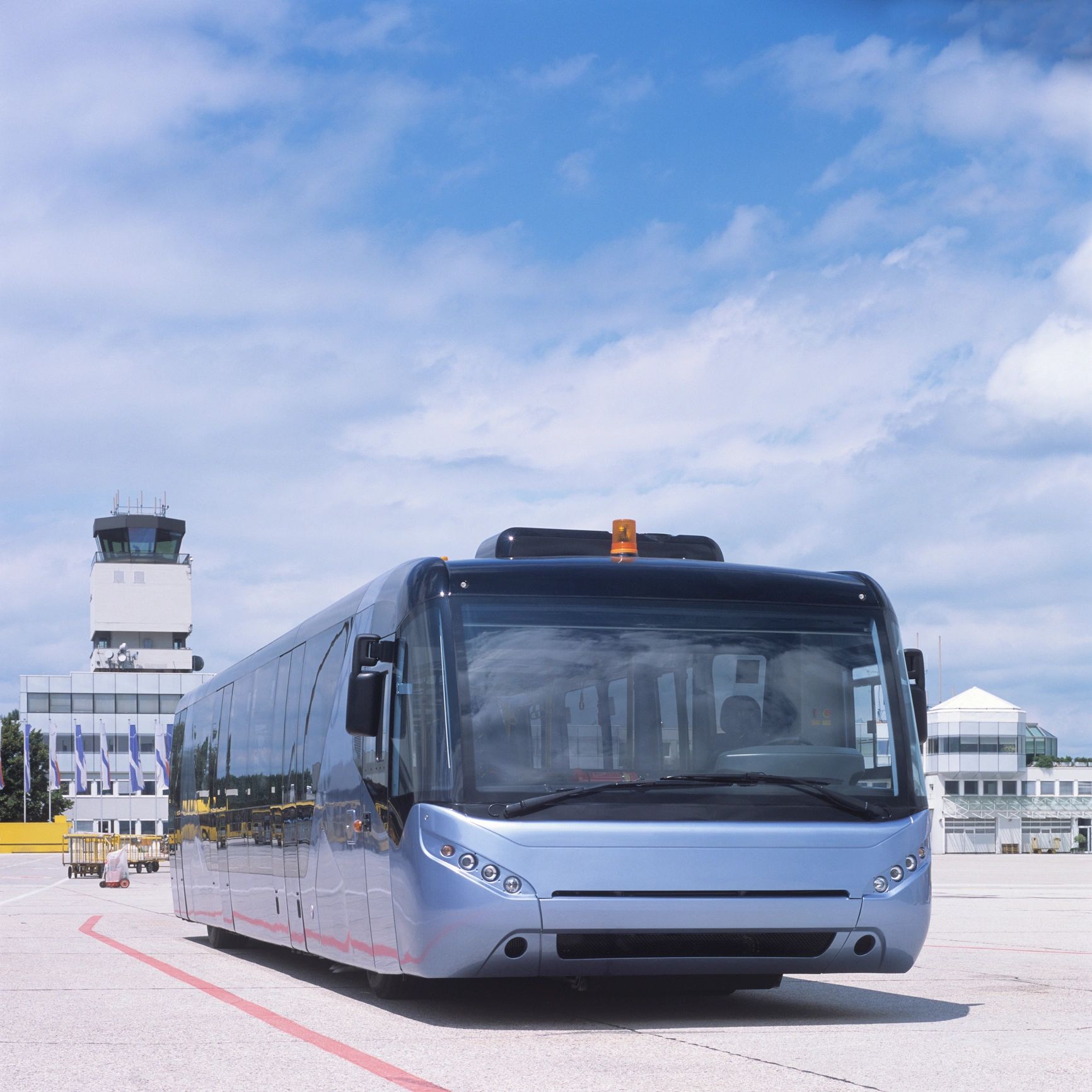 modern airport shuttle service